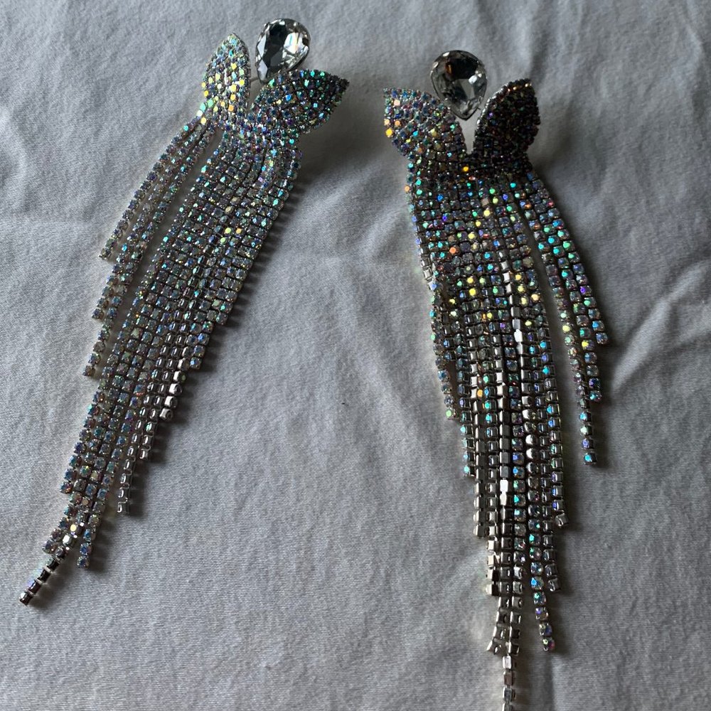 multicolored earrings